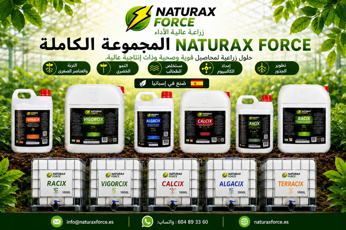 صورة ترويجية لمجموعة Naturax Force الكاملة باللغة العربية